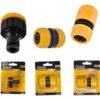 Set Acople Manguera 3/4" Amarillo Teak Garden (gl9302a)