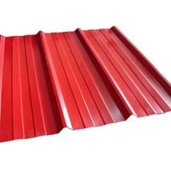 Zinc 5v Prepintado Rojo 0.35 x 2.50 mt