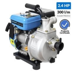 Motobomba Gasolina 1.5" 1.6lts 2.4 Hp Gp40 Humboldt