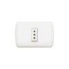 Enchufe Embutido Simple 10 Amp + 10-16 Amp Blanco Lexo