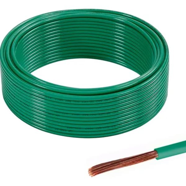 Cable Eva 2,5mm Verde Rollo 50mts