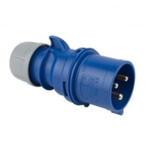 Enchufe Volante Macho 2p+ T 16amp 220v Ip44  Kb013 Ekoline