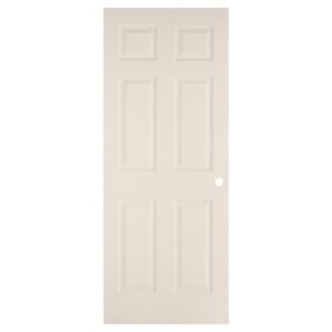 Puerta Sinfonia Hdf 6 Paneles Blanca 75cms x 2mts