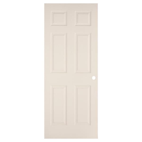 Puerta Sinfonia Hdf 6 Paneles Blanca 75cms x 2mts