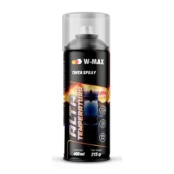 Spray Alta Temperatura Aluminio 400ml W-max