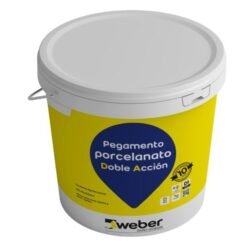 Adhesivo Ceramica Porcelanato Pasta 25 kg Tineta (da) Weber