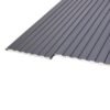 Revestimiento Metal Siding Gris Grafito 4 Tablas 3.80m X0.38mx16mm Und