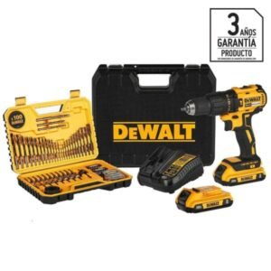 Taladro Percutor Inalambrico 13 mm 20 V/2 Baterias Dewalt