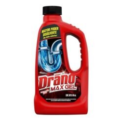 Drano Max Gel Mayor Poder Disolvente ( No Daña Cañeria) 946ml