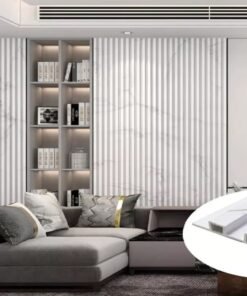 Wall Panel Marmol Blanco Interior 2,4 mt x 0,16 Mts (mf-w2404)