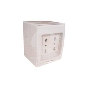 Casquete Hidrobox Ip55  C/enchufe Doble 2p+ 10/16a Ekoline