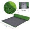 Pasto Sintetico 7 mm x 2 de Ancho x mt Lineal