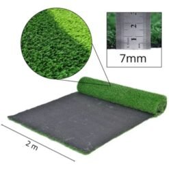 Pasto Sintetico 7 mm x 2 de Ancho x mt Lineal