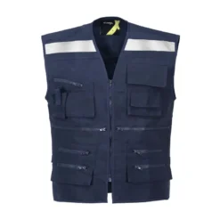 Chaleco Geologo Azul Talla M