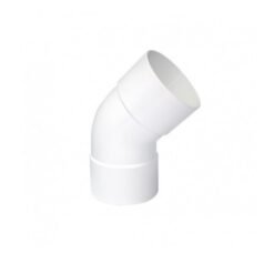 Curva 45° M-h Blanca Hoffens