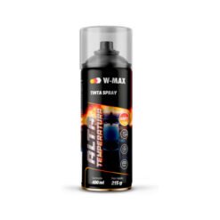 Spray Alta Temperatura Negro Mate 400ml W-max