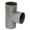 Tee Pvc 110x40mm Gris