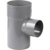 Tee Pvc 110x75mm Gris