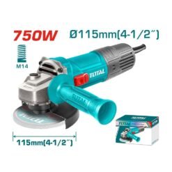 Esmeril Angular 4 1/2 750w Total (tg10711556-7)