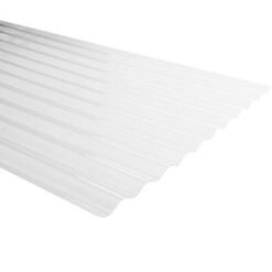 Policarbonato Acanalado Transparente 0,7x81x2.0mts