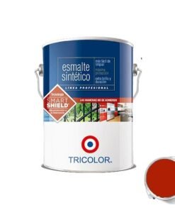 Esmalte Sint. Prof. Rojo Bermellon Litro Tricolor