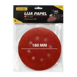 Disco Lija 7 1/4" G-80 C/velcro C/u (ljv780)