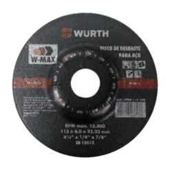 Disco Desbaste 4 1/2" W-max Wurth