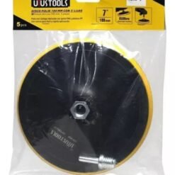 Disco Goma Pulir 7'' + 5 Lijas (dp180j) Uyustools
