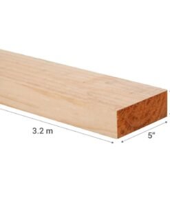 Madera Seca Cepillada 2x5x3.20mt C/u