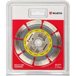 Disco Corte Diamantado 4 1/2" Segmentado Wurth