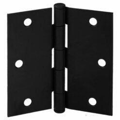 Bisagra Negra 3 1/2 x 3 1/2 x 3 un Blister Odis