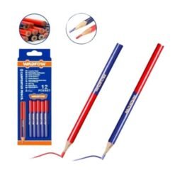 Lapiz Carpintero ( Wmq2512) Rojo Y Azul Wadfow
