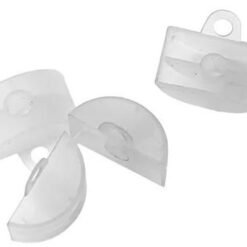 Tope Policarbonato Acanalado Media Luna 15 Und (bolsa)