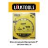 Disco Corte Diamantado 9" Liso Uyistools (ddu230)