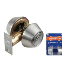 Cerrojo Seguridad Llave Pestillo Plateado Wadfow (wue1501)