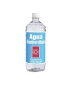 Agua Desmineralizada Litro Quimica Universal