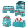 Set de Bolso +cinturon+mochila+chaleco (tos230908)