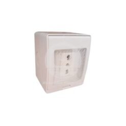 Casquete Hidrobox Ip55 C/enchufe Simple 2p+t 10/16a Ekoline