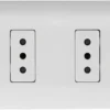 Enchufe Embutido Doble Blanco Genesis Mwd130317517 Schneider
