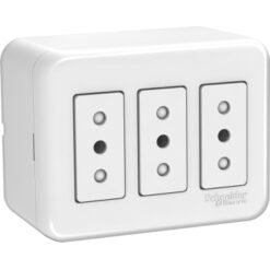 Enchufe Sobrepuesto Triple Genesis Mwd6619s0 Schneider