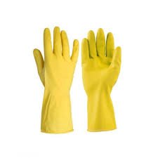Guante Latex Amarillo (l) Household