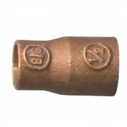 Reducción So-so 1/2 " x 3/8" Bronce