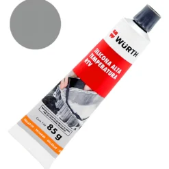 Silicona Alta Temperatura Rtv Gris 85g Wurth