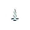 Tornillo Lenteja 8x3/4" Punta Fina Caja de 100 Unidades
