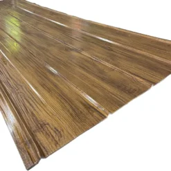 Zinc 5v Diseño Madera Castaño 0.30 x 0,895 x 2.50 mt