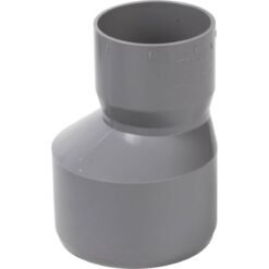 Reduccion Pvc 75-50mm Gris