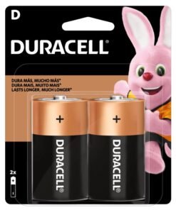 Pila D Duracell x 2 Unid