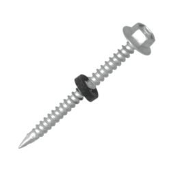 Tornillo Hexagonal 10x21/2" P/aguda C/u