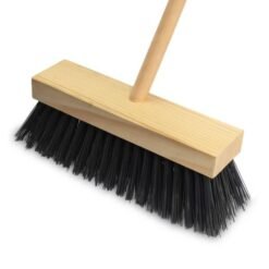 Escobillon Patio Municipal 30 x 7,5 cm con Mango