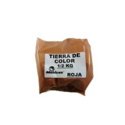 Tierra Color Roja Bolsa 1/2 Kilo